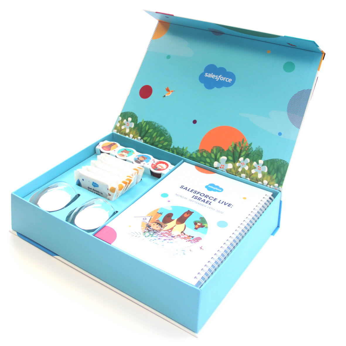 קופסא מעוצבת קשיחה עם סגירה מגנטית