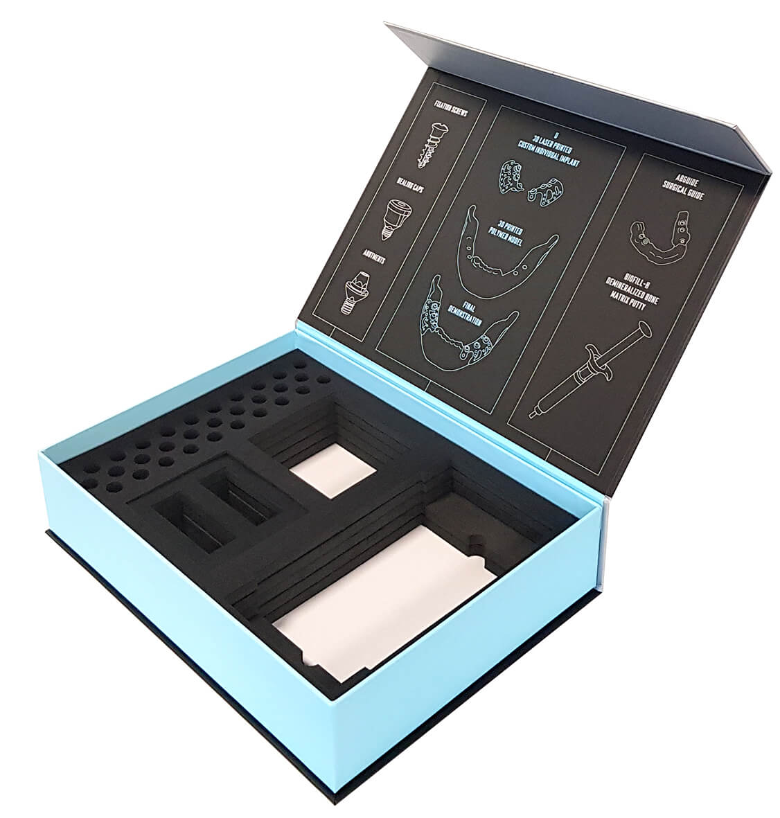 קופסא מעוצבת קשיחה עם סגירה מגנטית